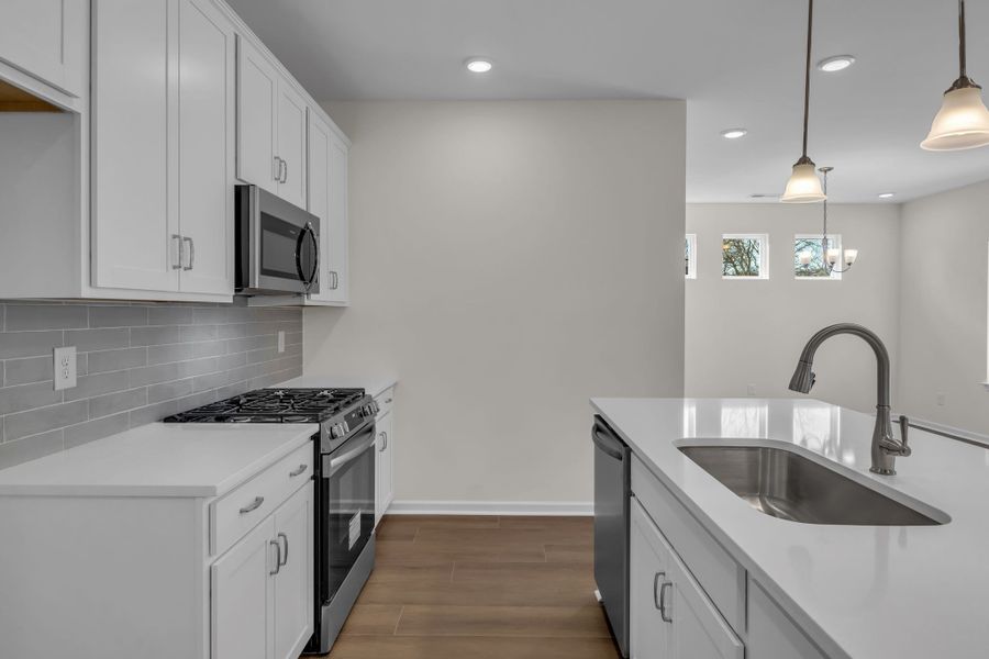 Furnished interior view inside a new home in Hampshire Hills, Columbia (Image 9).