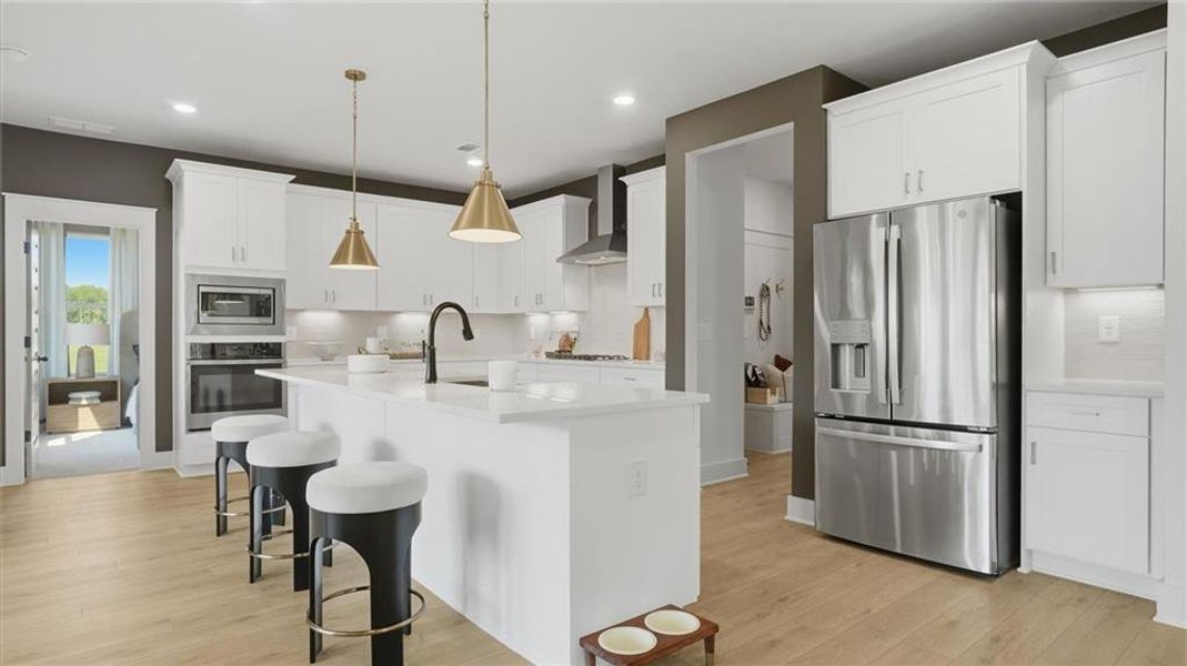 Furnished interior view inside a new home in Brighton, Locust Grove (Image 24).
