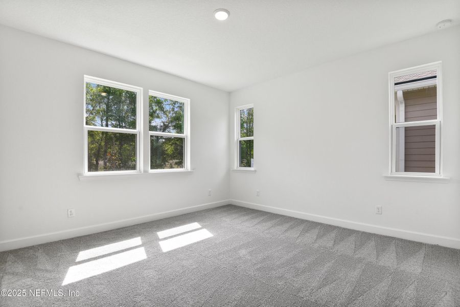 Spacious, unfurnished interior of a new home in Elm Creek at Silverleaf, St. Augustine (Image 9). Spacious, unfurnished interior of a new home in Elm Creek at Silverleaf, St. Augustine (Image 9).