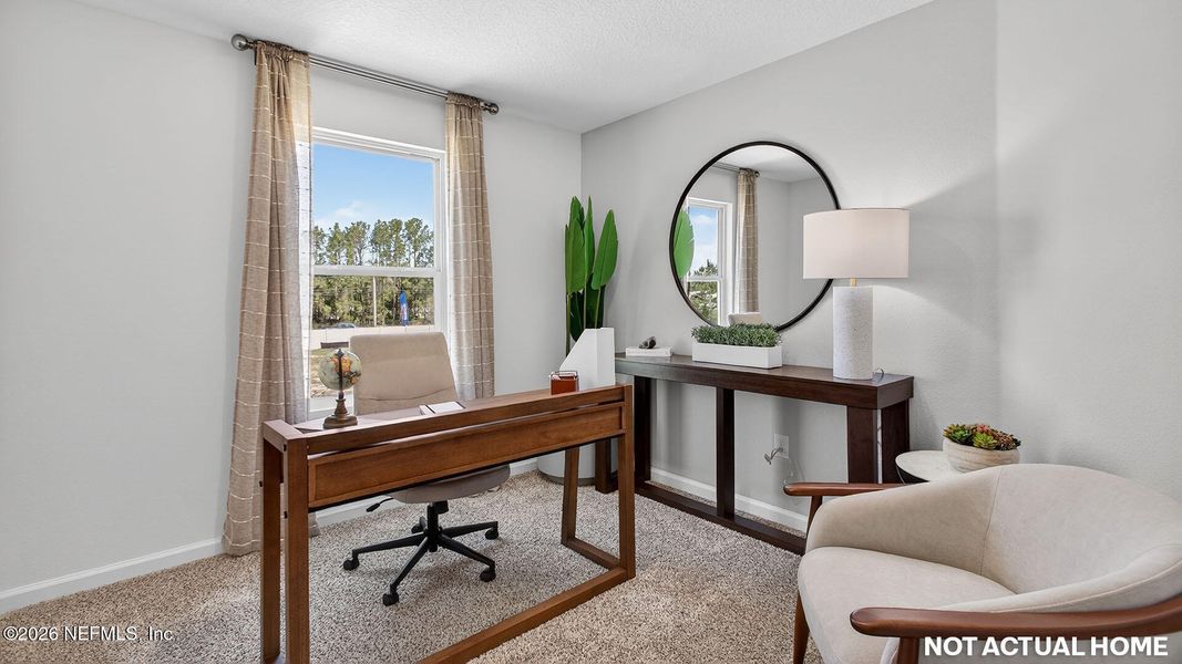 Furnished interior view inside a new home in Corsair, Middleburg (Image 8).