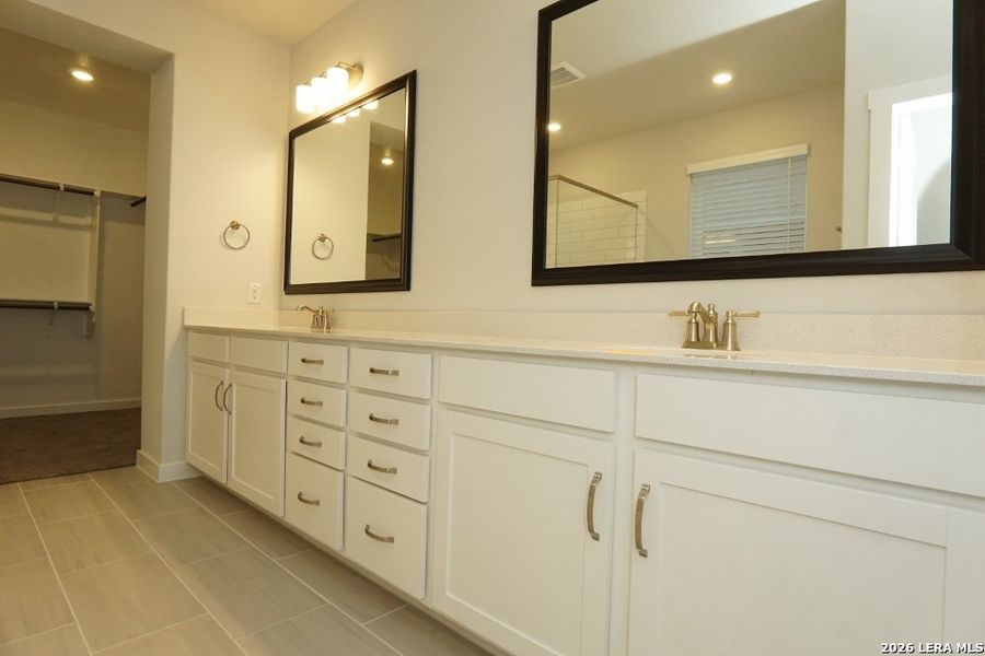 Furnished interior view inside a new home in Ladera - High Point 45', San Antonio (Image 8).