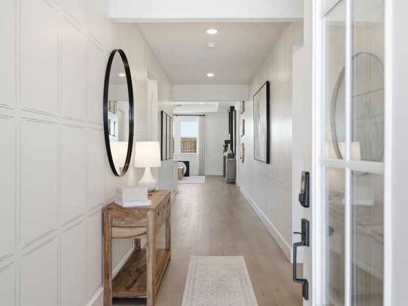 Furnished interior view inside a new home in Meadow Ridge Estates, Josephine (Image 5).