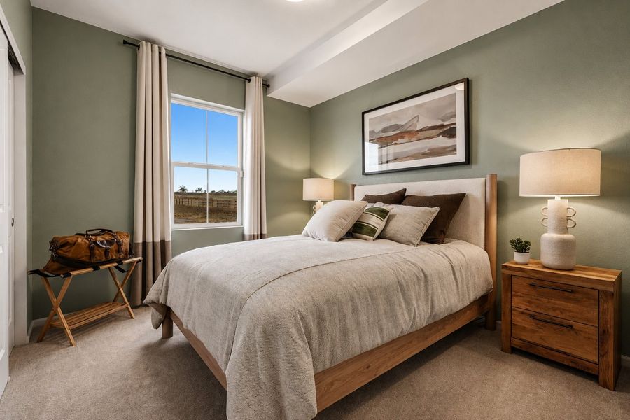 Representative furnished interior of a home built from the Summit by Taylor Morrison in Lake Bluff, Greeley (Image 18). Representative furnished interior of a home built from the Summit by Taylor Morrison in Lake Bluff, Greeley (Image 18).