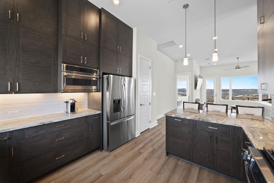 Furnished interior view inside a new home in , Austin (Image 8).