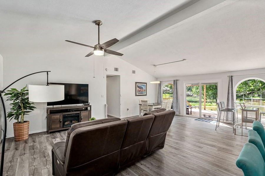 Furnished interior view inside a new home in , Gun Barrel City (Image 3).