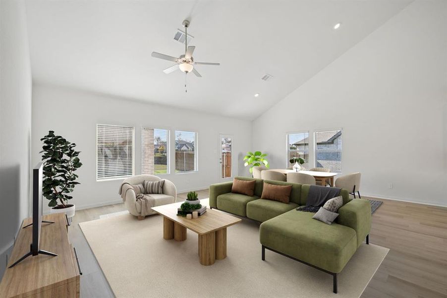 Photo is not of the actual home, but is an inspirational photo of builder’s model home and may depict options, furnishings, and/or decorator features that are not included.