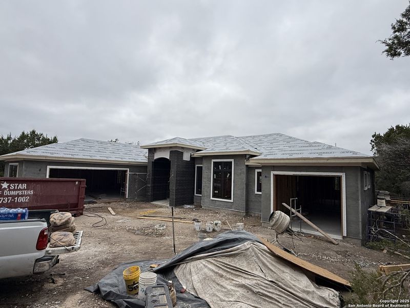 In-progress construction of a new home in , Spring Branch, TX (Image 12). In-progress construction of a new home in , Spring Branch, TX (Image 12).