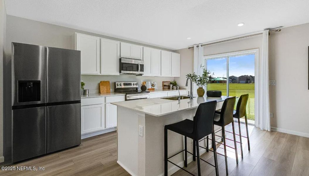 Furnished interior view inside a new home in Kings Preserve, Jacksonville (Image 5).