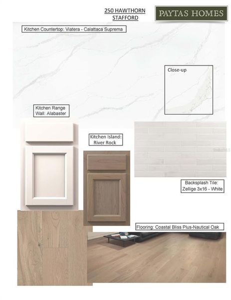 Sample of building materials used in homes in Coastal Gardens at Town Center, Palm Coast (Image 10).