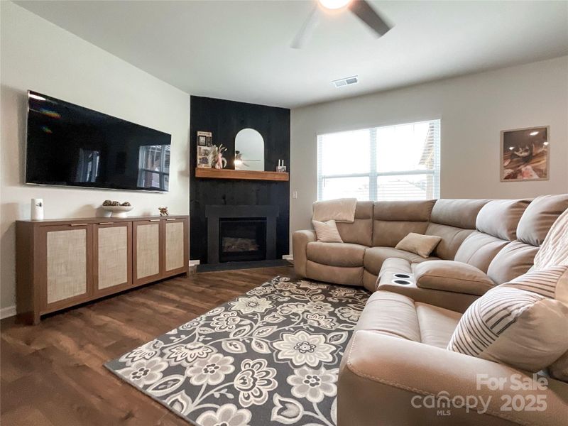 Furnished interior view inside a new home in Secrest Commons, Monroe (Image 16).