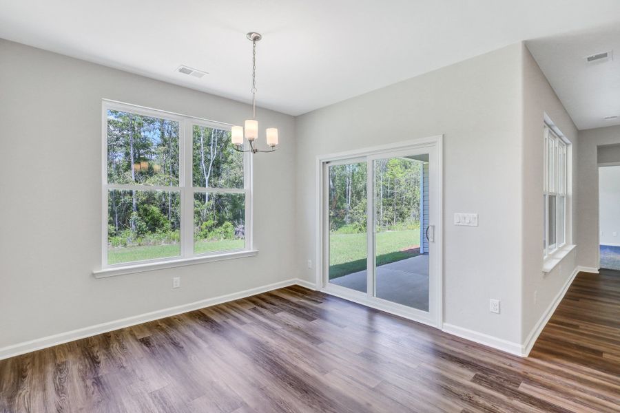 Representative unfurnished interior of a home built from the The Dublin by Smith Family Homes in Settlers Hammock, Kingsland (Image 19).