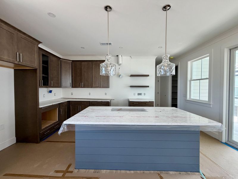 In-progress construction of a new home in , Summerville, SC (Image 58).