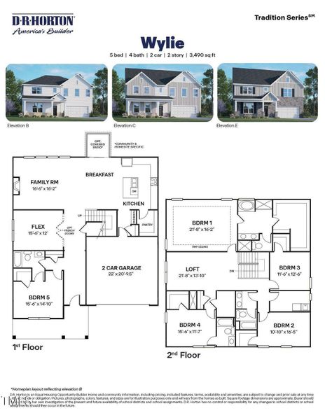 Wylie Floorplan