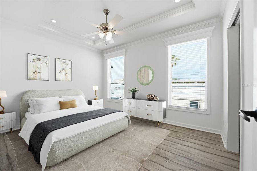 Furnished interior view inside a new home in , Longboat Key (Image 3).