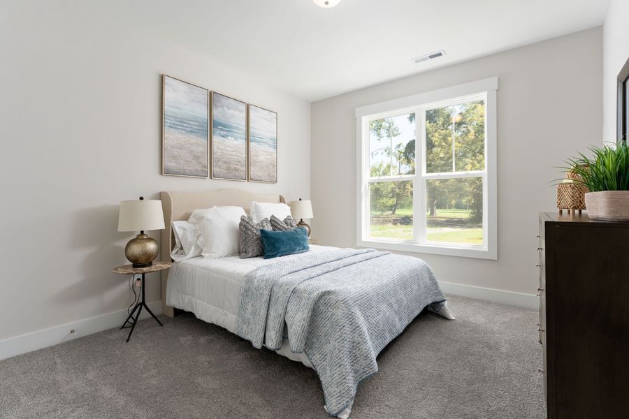 Furnished interior view inside a new home in The Bluffs at Lake Waccamaw, Lake Waccamaw (Image 19).