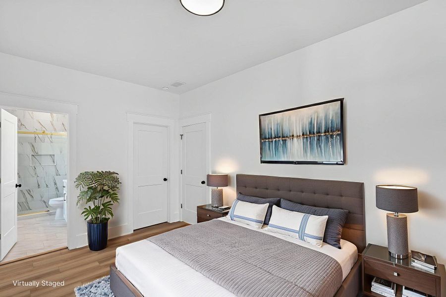 Furnished interior view inside a new home in , Summerville (Image 13).