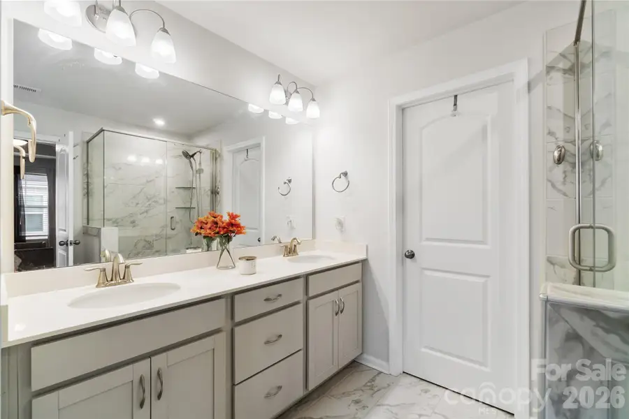 Furnished interior view inside a new home in , Charlotte (Image 9).