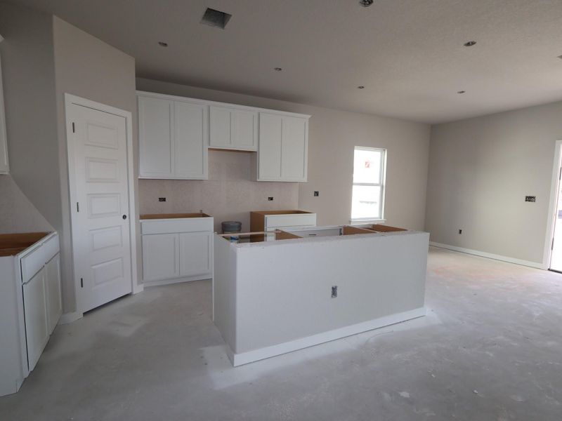 In-progress construction of a new home in Cascades at Onion Creek, Austin, TX (Image 7).