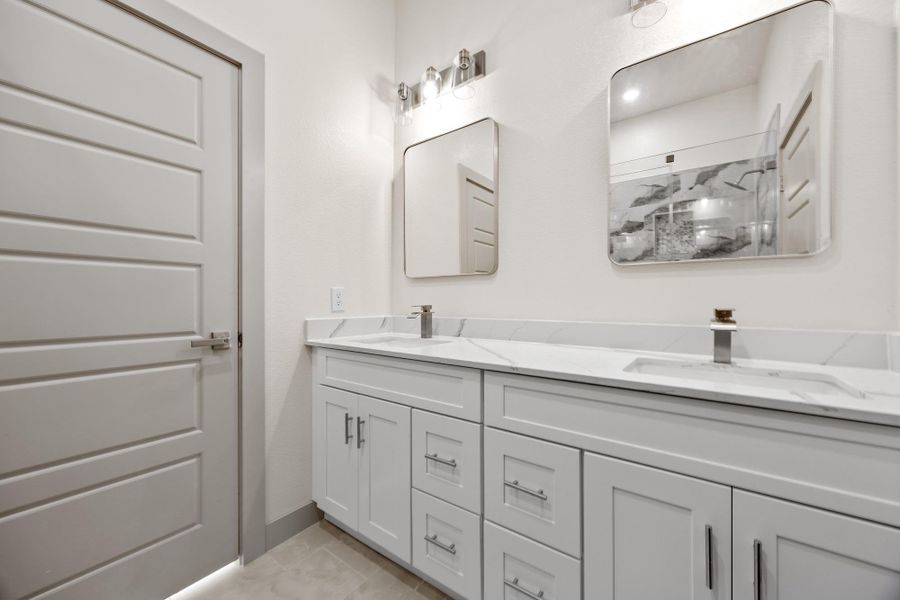 Furnished interior view inside a new home in , Cleveland (Image 6).