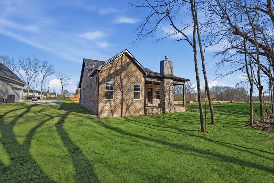Exterior details and patio area of a home in Sagewood, Tullahoma (Image 8).