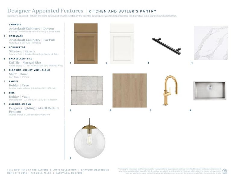 Sample of building materials used in homes in The Nations, Nashville (Image 10). Sample of building materials used in homes in The Nations, Nashville (Image 10).