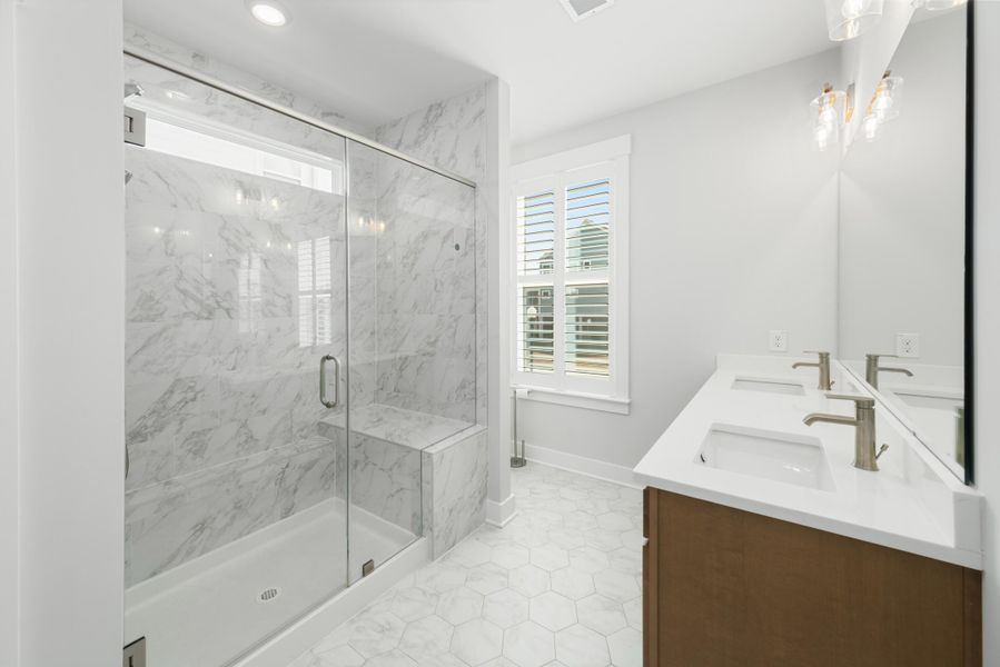 Furnished interior view inside a new home in , Wando (Image 36).