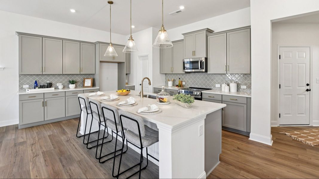 The Brentwood by DRB homes in River District Charlotte NC - Kitchen The Brentwood by DRB homes in River District Charlotte NC - Kitchen
