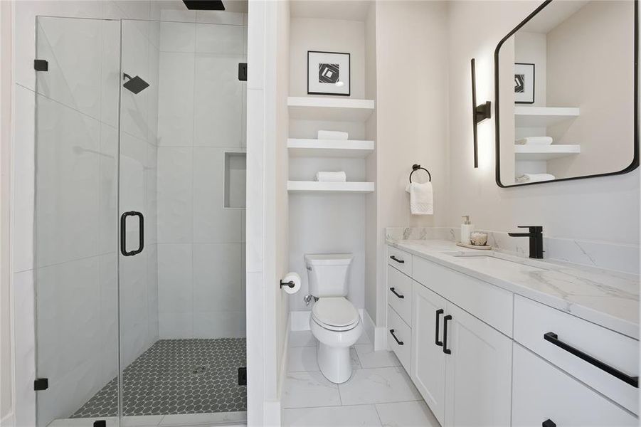 Furnished interior view inside a new home in , Gun Barrel City (Image 14). Furnished interior view inside a new home in , Gun Barrel City (Image 14).