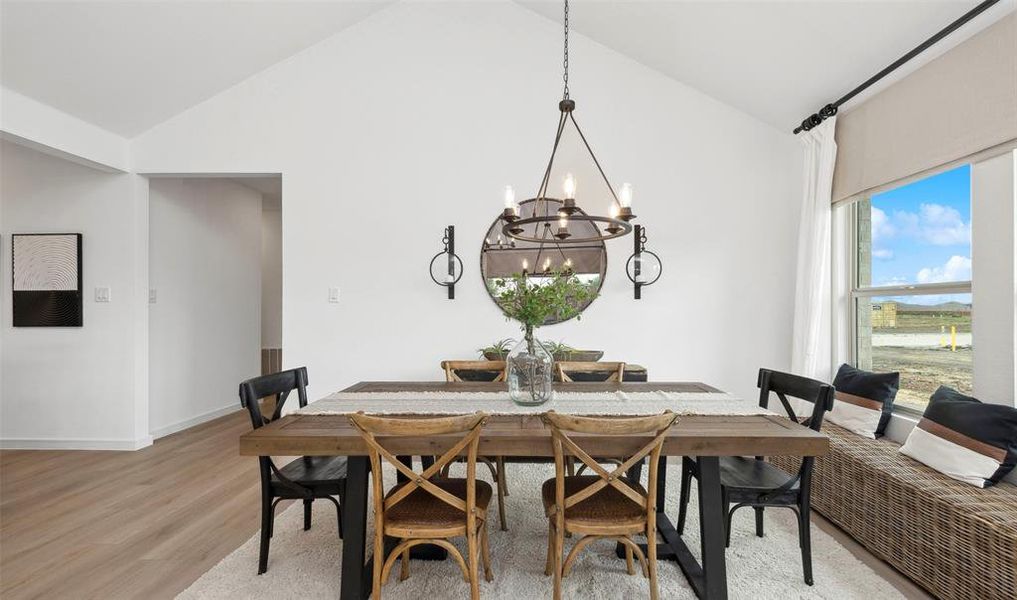 Furnished interior view inside a new home in Caldwell Lakes, Dallas (Image 7).