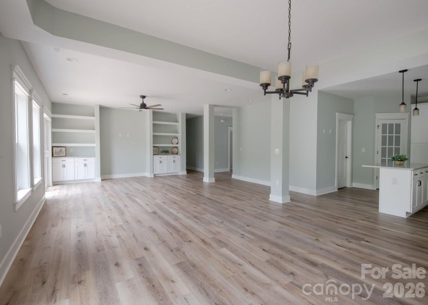 Spacious, unfurnished interior of a new home in , Hendersonville (Image 31).