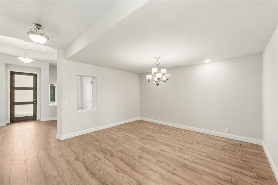 Spacious, unfurnished interior of a new home in Silo Mills Classic 70, Cleburne (Image 34).