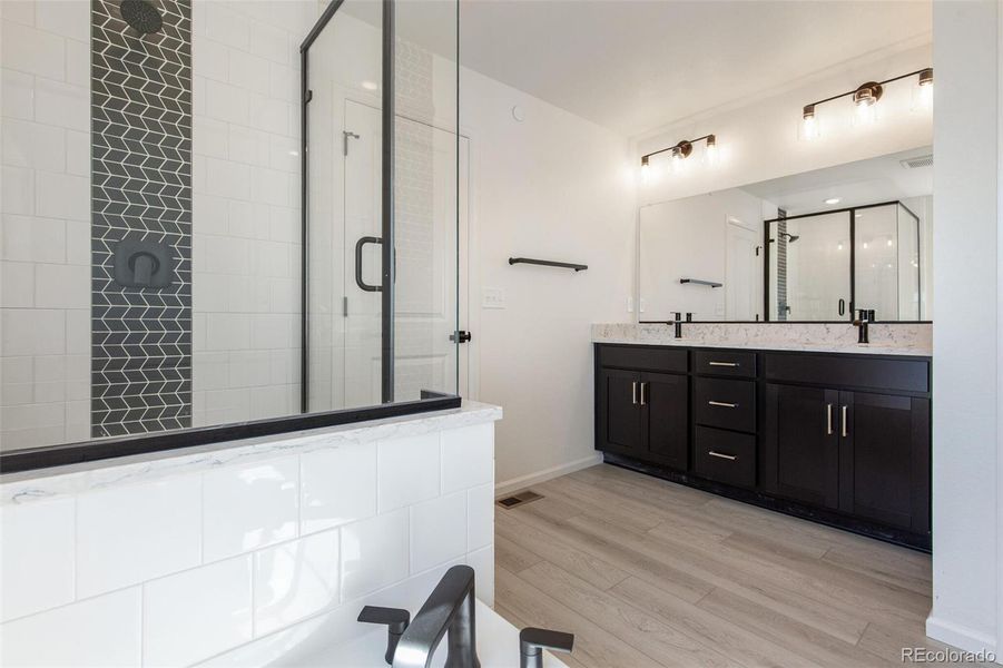 Furnished interior view inside a new home in Legato, Commerce City (Image 6).