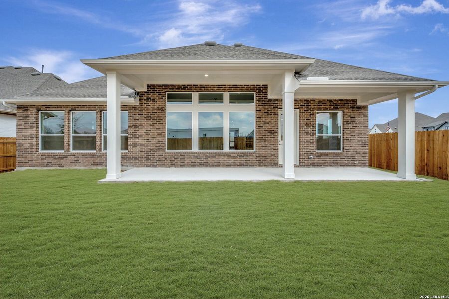 Exterior details and patio area of a home in , San Antonio (Image 4). Exterior details and patio area of a home in , San Antonio (Image 4).