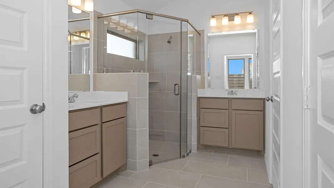 Furnished interior view inside a new home in Austin Point, Richmond (Image 10).
