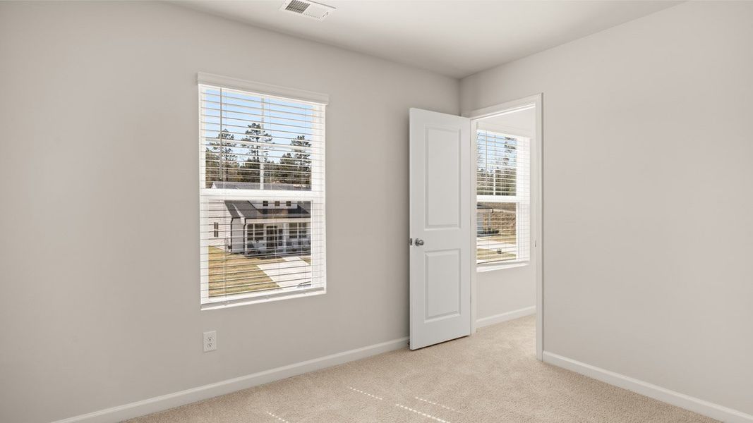 Spacious, unfurnished interior of a new home in Bellemeade Landing, Augusta (Image 27). Spacious, unfurnished interior of a new home in Bellemeade Landing, Augusta (Image 27).