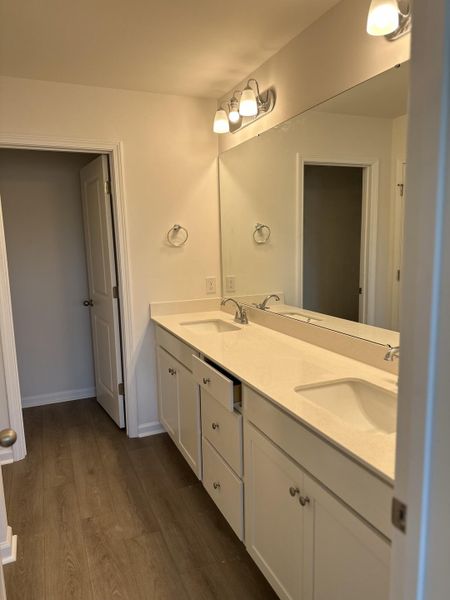 Furnished interior view inside a new home in Clear Springs Townhomes, North Charleston (Image 2).