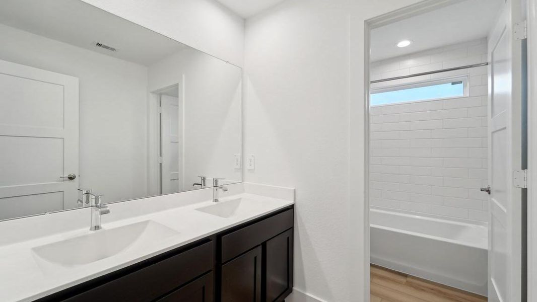 Representative furnished interior of a home built from the Sapphire by D.R. Horton in Mill Creek Estates, Magnolia (Image 19). Representative furnished interior of a home built from the Sapphire by D.R. Horton in Mill Creek Estates, Magnolia (Image 19).