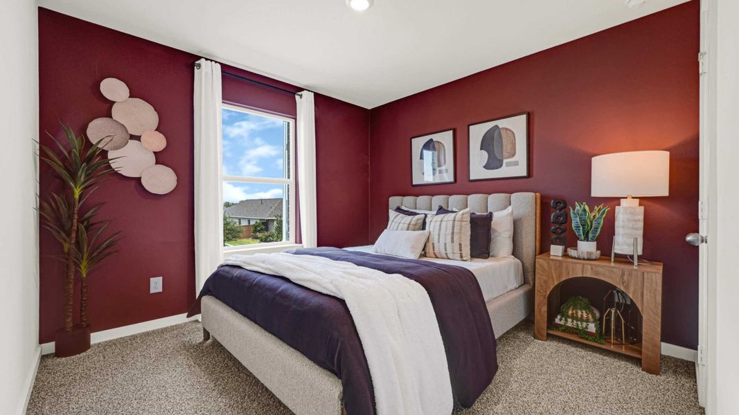 Furnished interior view inside a new home in Emberly, Beasley (Image 20).
