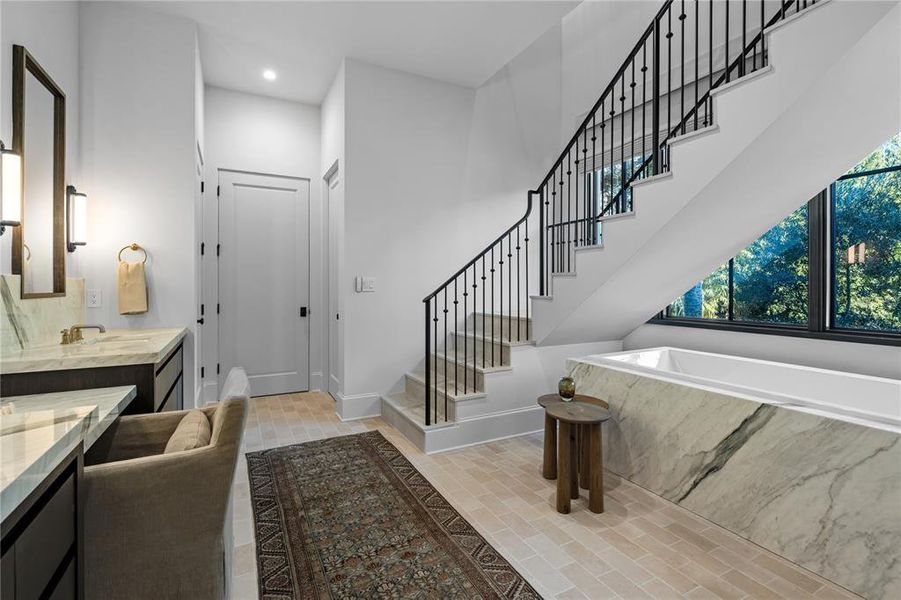 Furnished interior view inside a new home in , Windermere (Image 45).