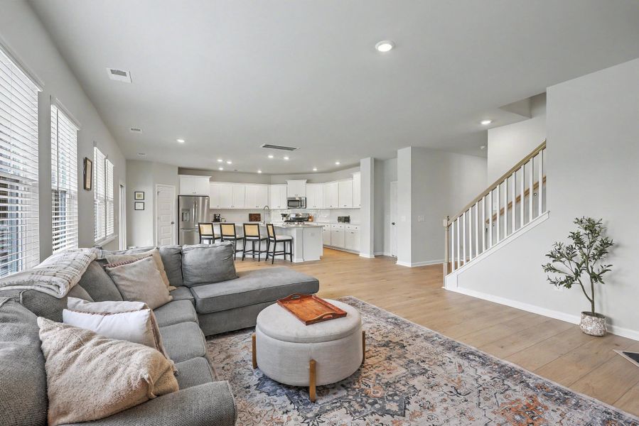 Furnished interior view inside a new home in Limehouse Farms, Summerville (Image 8).