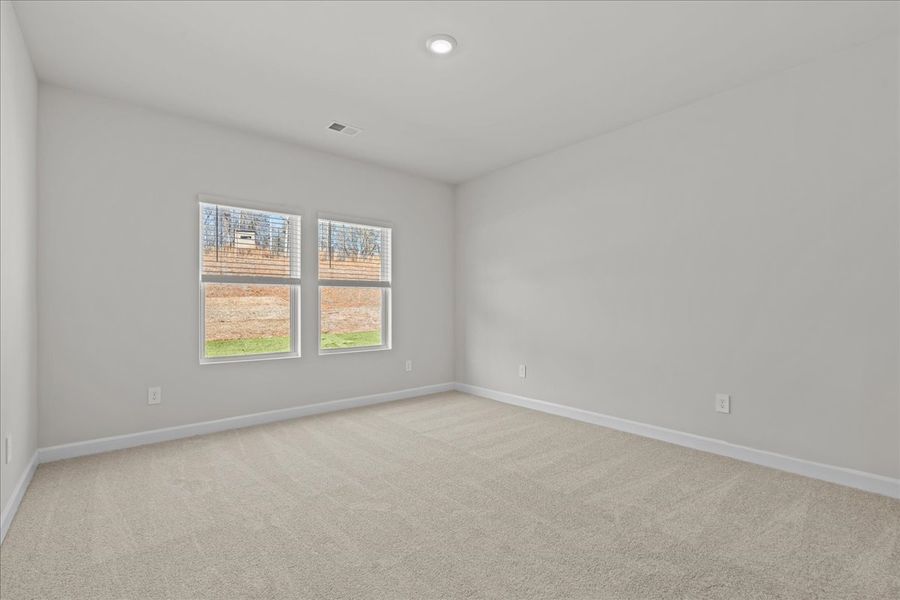 Spacious, unfurnished interior of a new home in Creek Ridge - Signature Collection, Spartanburg (Image 19). Spacious, unfurnished interior of a new home in Creek Ridge - Signature Collection, Spartanburg (Image 19).