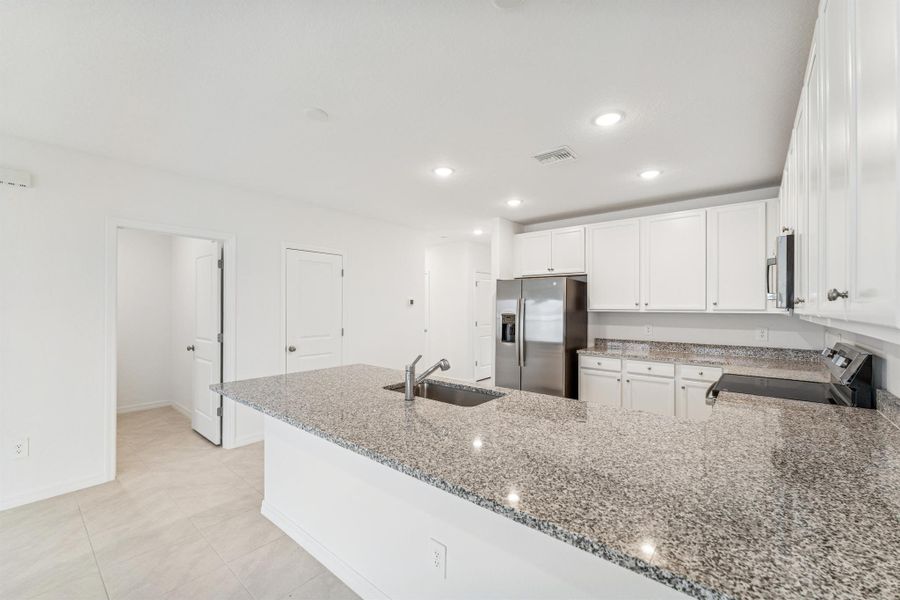 Furnished interior view inside a new home in , Fort Pierce (Image 28).