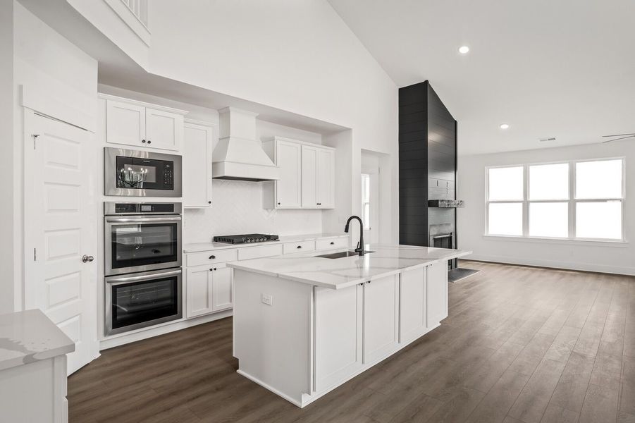 Furnished interior view inside a new home in Woods Crossing, Gallatin (Image 8).