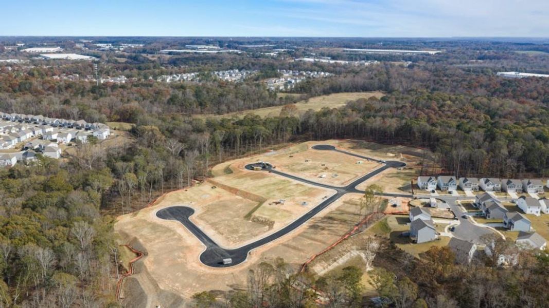 Site preparation for new homesites in Braselton Village, Braselton (Image 3).