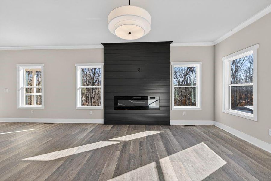 Spacious, unfurnished interior of a new home in , Flowery Branch (Image 44).