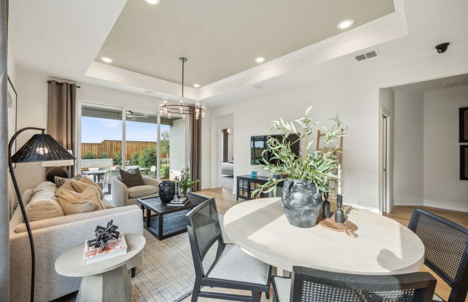 Representative furnished interior of a home built from the Alpine by Del Webb in Del Webb Sugar Land at Ryehill, Rosenberg (Image 10).