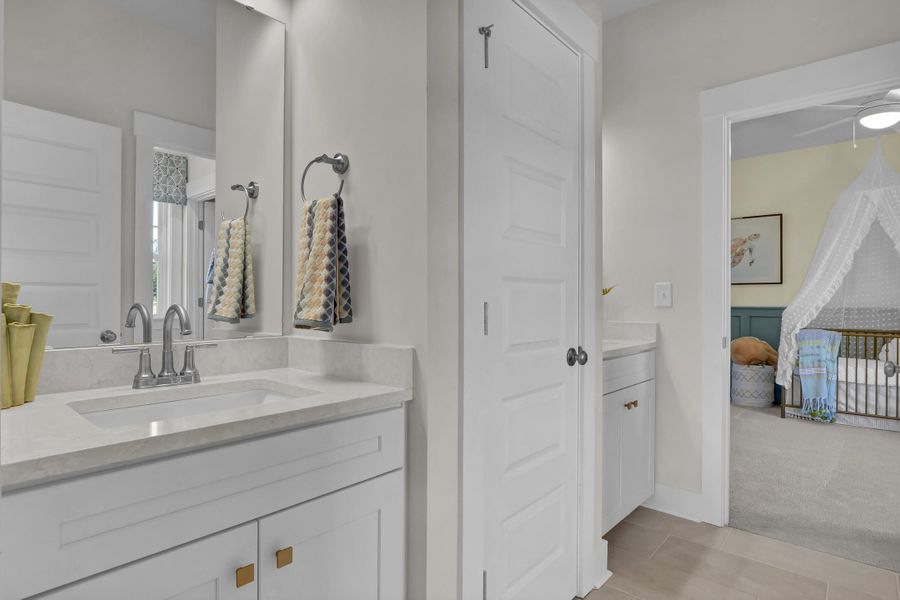 Furnished interior view inside a new home in , Summerville (Image 12).