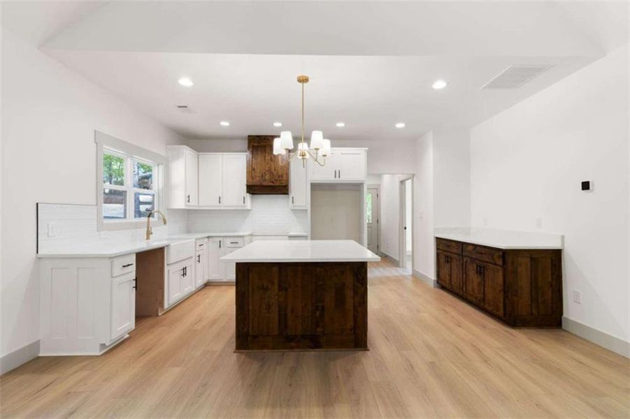 Furnished interior view inside a new home in , Ellijay (Image 13).