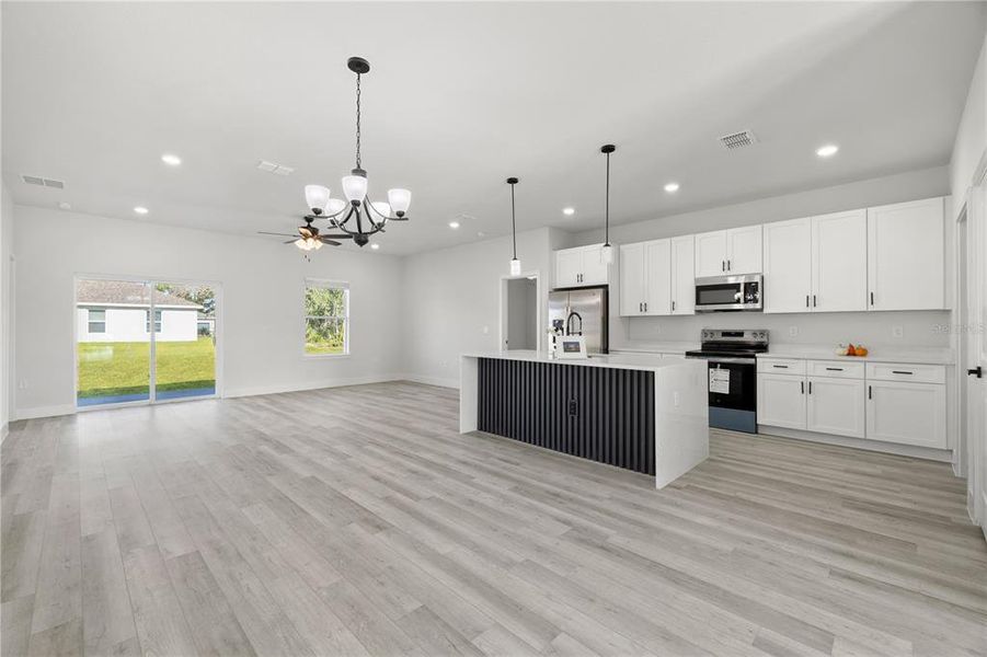 Furnished interior view inside a new home in , Ocala (Image 10).