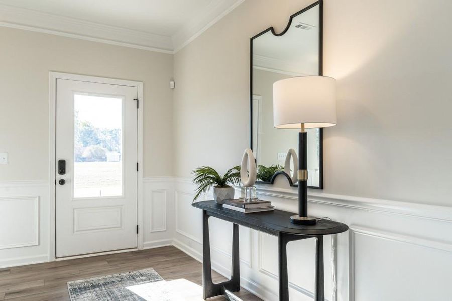 Furnished interior view inside a new home in Duncan Farm, Cartersville (Image 12).